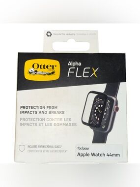 Otterbox Alpha Flex Protection From Impacts & Breaks
Apple Watch 44mm
New In Box